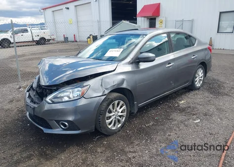 2017 Nissan Sentra Sv z USA, uszkodzony, nr VIN 3N1AB7AP0HY367326